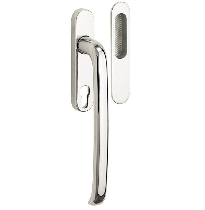 Hef/schuifdeurbeslag Elegant PC69 glans nikkel, Doe-het-zelf en Bouw, Raamkozijnen en Schuifdeuren, Nieuw, Overige materialen