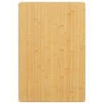 vidaXL Tafelblad 60x100x1,5 cm bamboe, Huis en Inrichting, Tafelonderdelen, Verzenden, Nieuw