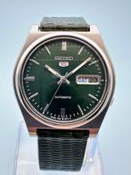 Seiko - Seiko 5 Automatic – 7009 – Green Dial – 1970s, Handtassen en Accessoires