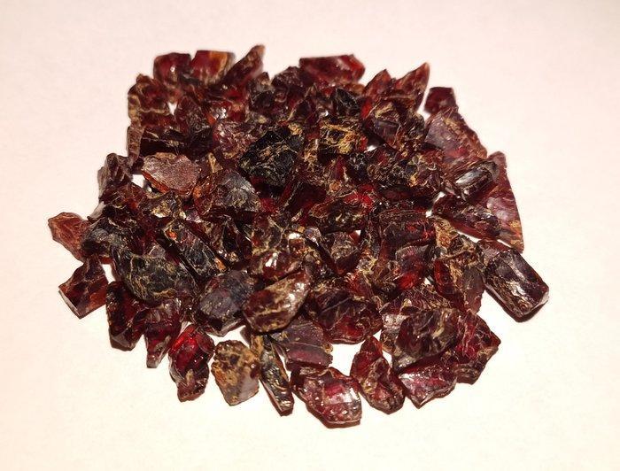 Granaat Kristalen- 20.3 g - (83), Verzamelen, Mineralen en Fossielen