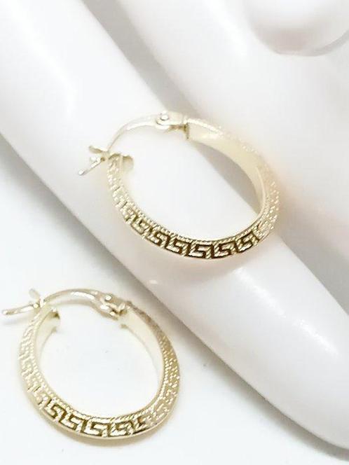 Zonder Minimumprijs - Oorbellen - 18 karaat Geel goud, Handtassen en Accessoires, Oorbellen