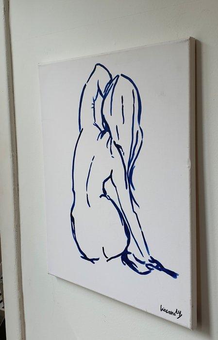 Liesens - Relaxing beauty, Antiek en Kunst, Kunst | Schilderijen | Modern