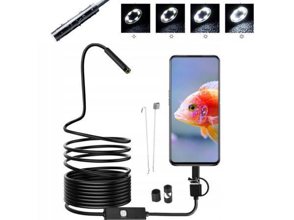 Veiling - INSPECTIECAMERA ENDOSCOOP CAMERA met 1M USB-KABEL, Divers, Divers Autre