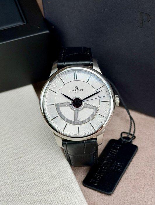 Perrelet - Double Rotor Automatic Date - A1090/A - Homme -, Handtassen en Accessoires, Horloges | Heren