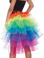 Regenboog Tutu Tule Staart Rok Petticoat Rokje One Size XS S, Kleding | Dames, Nieuw, Ophalen of Verzenden