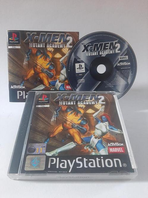 X-men Mutant Academy 2 Playstation 1, Consoles de jeu & Jeux vidéo, Jeux | Sony PlayStation 1, Enlèvement ou Envoi