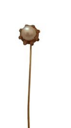 Zonder Minimumprijs - Broche - 12 kt. Geel goud - 1.00ct.
