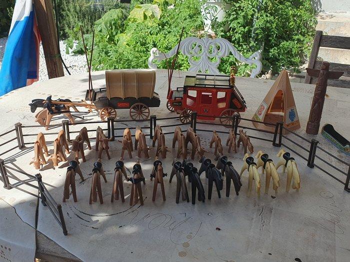 Playmobil Geobra - Playmobil Western - 1970-1980 - France, Antiek en Kunst, Antiek | Overige Antiek