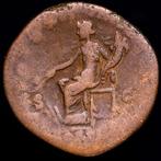 Empire romain. Marcus Aurelius (AD 161-180). Sestertius, Postzegels en Munten