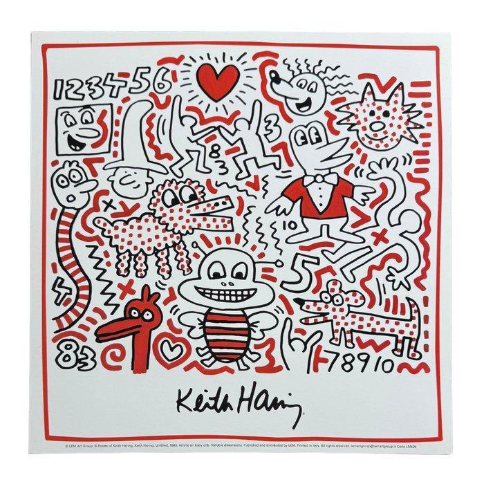 Keith Haring - LEM art group - 1983 - rare find - Jaren 1980, Antiek en Kunst, Kunst | Tekeningen en Fotografie