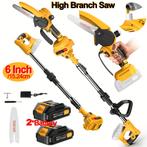 2-in-1 6 Draadloze Tuinzaag & Borstelloze Mini Kettingzaag, Doe-het-zelf en Bouw, Verzenden, Nieuw