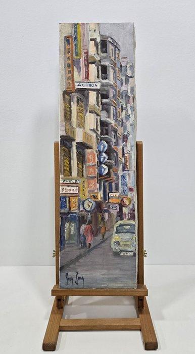 Rosa Serra (1944) - Ritmo urbano, Antiquités & Art, Art | Peinture | Moderne