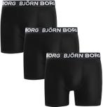 Bjorn Borg Sports Boxers 3-Pack Zwart maat S Heren, Kleding | Heren, Ondergoed, Verzenden, Zwart, Bjorn Borg, Boxer