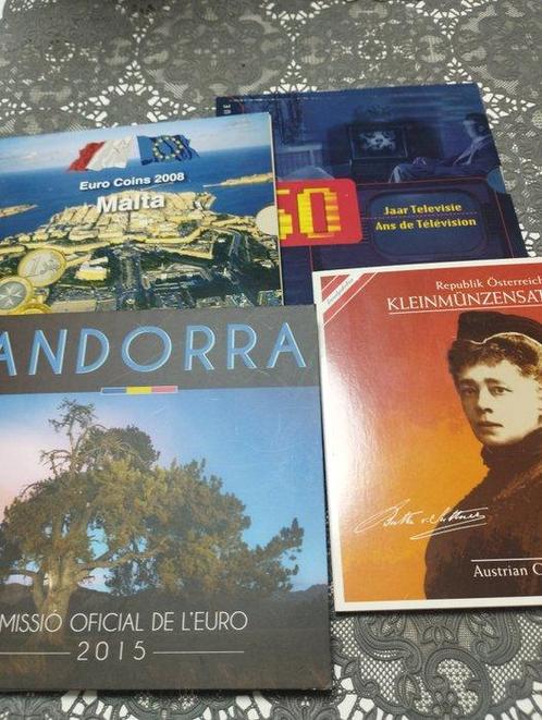 Europa. Year Set (BU) 2003/2015 (4 sets) (Zonder, Postzegels en Munten, Munten | Europa | Euromunten