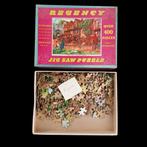 Tower Press , Jiq Saw , Milton Bradley Co. - Speelgoed