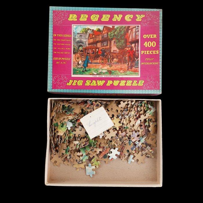 Tower Press , Jiq Saw , Milton Bradley Co. - Speelgoed, Antiek en Kunst, Antiek | Overige Antiek