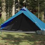 vidaXL Tente de camping tipi 1 personne bleu