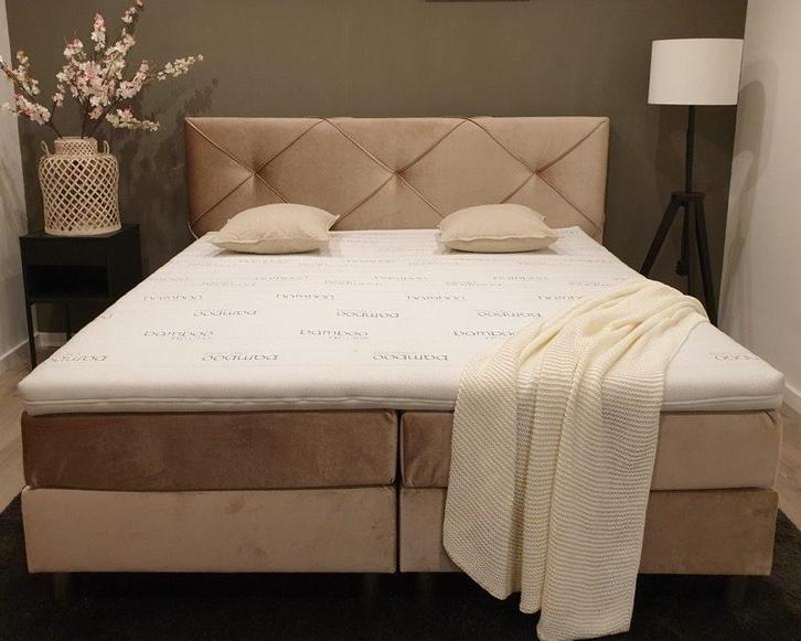 Boxspring Granada - 130 x 200, Maison & Meubles, Chambre à coucher | Lits boxsprings