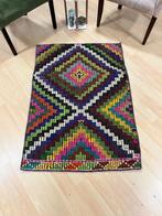 Fait main authentique - Kelim - 88 cm - 132 cm, Antiek en Kunst