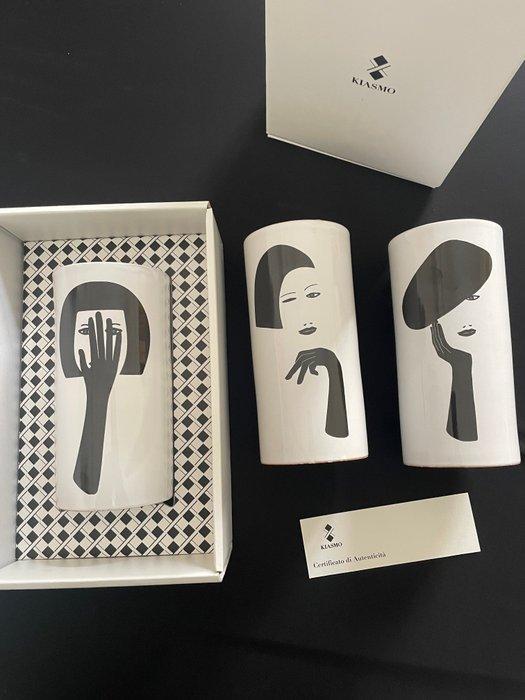 Kiasmo - vincenzo Dalba - Vase (3) - Céramique, Antiquités & Art, Art | Objets design