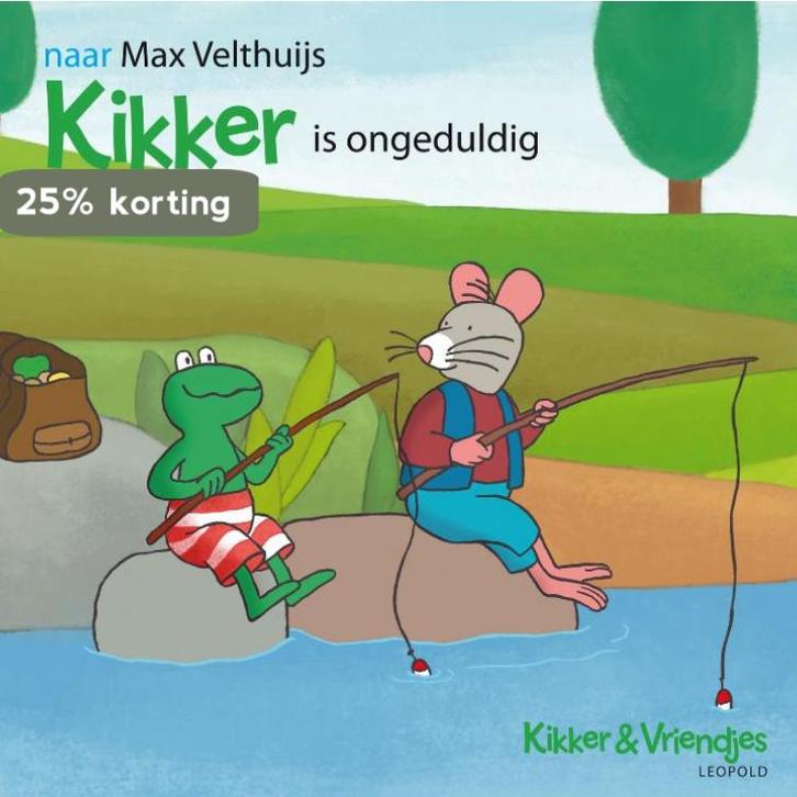 Kikker is ongeduldig / Kikker & vriendjes 9789025853372, Livres, Livres d'images & Albums d'images, Envoi