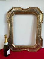 Lijst - Goud en werk met graveertechniek. - Origineel, Antiek en Kunst