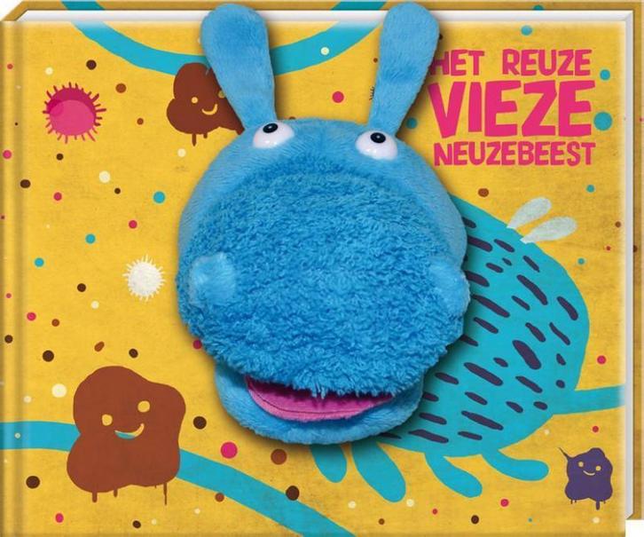 Handpopboek, Het reuzeviezeneuzenbeest / Handpopboek, Boeken, Kinderboeken | Baby's en Peuters, Gelezen, Verzenden