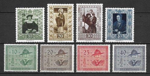 Liechtenstein 1952/1953 - Volledige serie, geïntegreerd, Postzegels en Munten, Postzegels | Europa | België