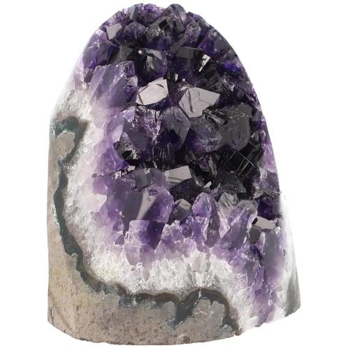 Amethist Cluster Nr 164 - 1535 gram - Kerkje, Handtassen en Accessoires, Edelstenen, Nieuw, Verzenden