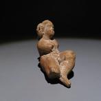 Oud-Grieks Terracotta Erosfiguur. 3e eeuw v.Chr. 4,3 cm