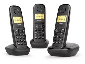 Gigaset A270 - DECT-telefoon - 3 handsets met 80 nummers - beschikbaar voor biedingen
