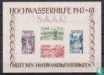 Saarland - Hulp overstroming - 1948, Postzegels en Munten, Verzenden, Postfris