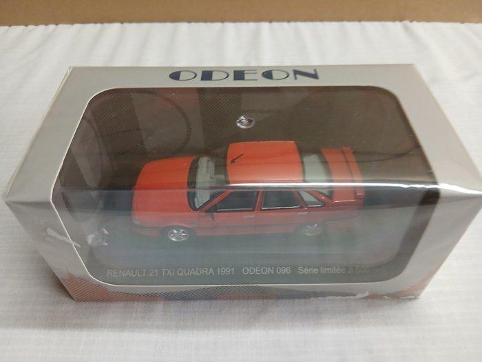 Odeon 1:43 - Modelauto - Renault 21 TXI Quadra 1991, Hobby en Vrije tijd, Modelauto's | 1:5 tot 1:12
