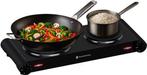 2dekans | KitchenBrothers Elektrische Kookplaat - 2 Pits -, Elektronische apparatuur, Kookplaten, Ophalen of Verzenden, Nieuw