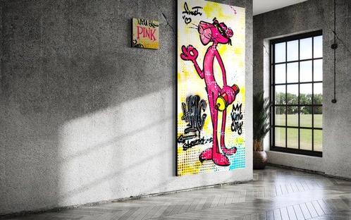 Moabit - Pink Graffiti X Pink /Diptych/ XL, Antiek en Kunst, Kunst | Designobjecten