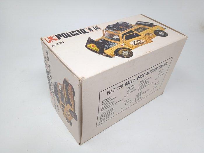 Polistil Fiat 128 rally East african safari 1:25 - Modelauto, Hobby en Vrije tijd, Modelauto's | 1:5 tot 1:12