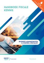 Handboek Fiscale kennis combipakket / 2024 / werkboek /, Boeken, Schoolboeken, Verzenden, Zo goed als nieuw