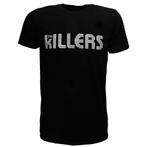 The Killers Dots Logo Band T-Shirt Zwart - Officiële