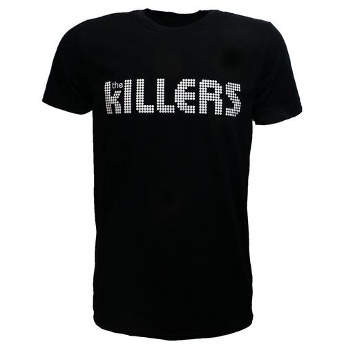 The Killers Dots Logo Band T-Shirt Zwart - Officiële, Kleding | Heren, T-shirts