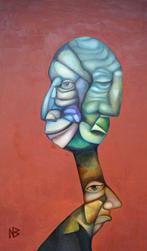 Nadezda Baruns - Double game., Antiek en Kunst