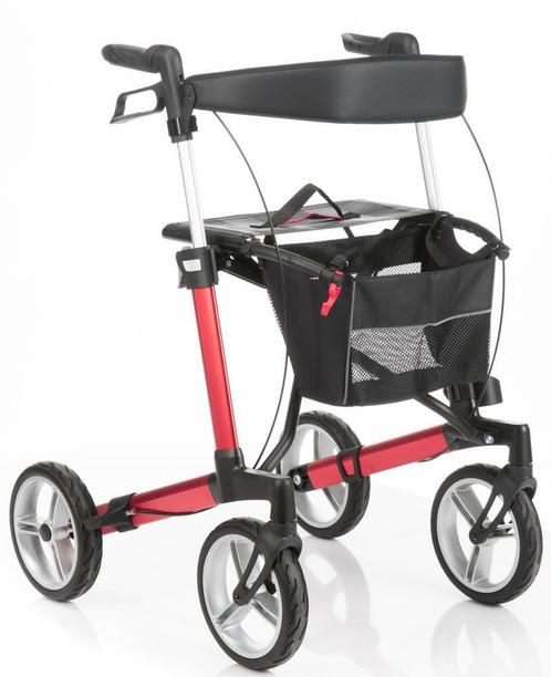 Plaza X3 Outdoor Rollator, Diversen, Rollators, Lichtgewicht, Opvouwbaar, Nieuw, Verzenden