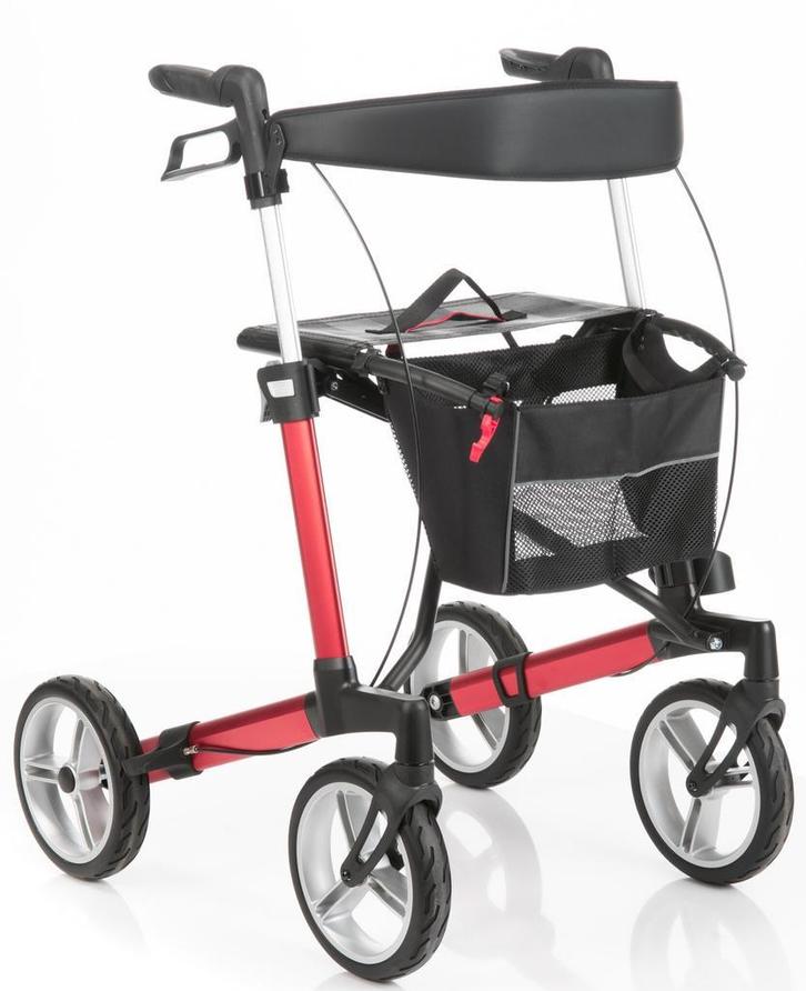 Plaza X3 Outdoor Rollator, Diversen, Rollators, Lichtgewicht, Opvouwbaar, Nieuw, Verzenden