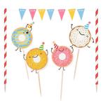 Donut Taarttopper 5 delig, Hobby en Vrije tijd, Verzenden, Nieuw