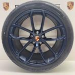 Porsche Cayenne E3 (I+II) 22 GT-Turbo Indigoblauw met banden, Ophalen, Gebruikt, Banden en Velgen, Overige maten