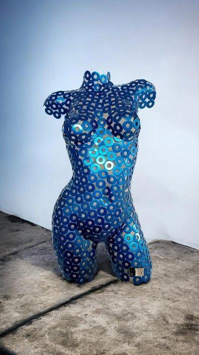 Artur Dudek ( 1985 ) - Lady in blue, Antiquités & Art, Art | Objets design