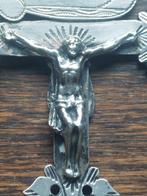 Barok stijl Kruis - .800 zilver - 1900-1910 - Zilveren Kruis, Antiek en Kunst