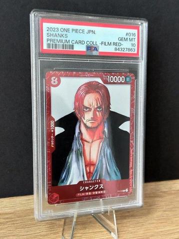 One Piece - Premium Film Red - Shanks - Alternate Art Graded