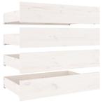 Bedlades 4 st wit | OP = OP | 60% Voordeel nu!, Huis en Inrichting, Verzenden, Nieuw, 50 tot 100 cm, Minder dan 100 cm