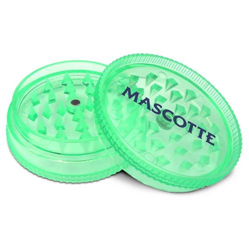 Mascotte Plastic Kruidengrinder - Ø60 mm  Groen, Verzamelen, Rookartikelen, Aanstekers en Luciferdoosjes, Nieuw, Verzenden