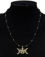 Spinel - Wicca - Dubbele Maan en Pentagramma - De